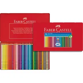 Crayon Grip 2001 Blechdose 36 Stück Faber Castell 112435